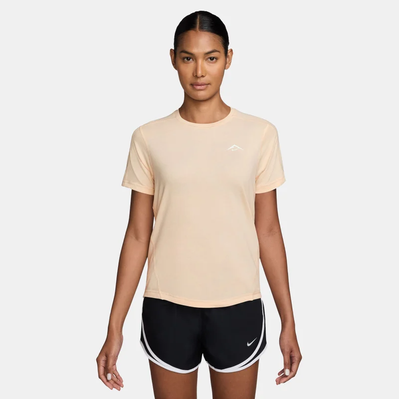 Nike Beige Women's Trail Dri-FIT Running Top for Women | Best Price UAE