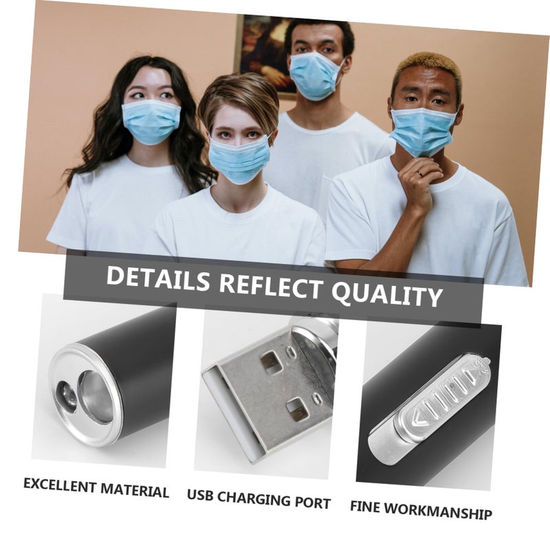 مصباح قلم طبي LED قابل لإعادة الشحن عبر USB، أداة تشخيص محمولة من الفولاذ المقاوم للصدأ للممرضين والأطباء - Image 4