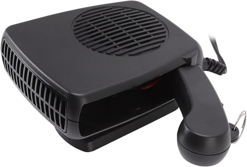 Car Heater Fan Electric 150W 24V with Heating and Cooling Function 360 Degree Rotation Fast Heat Dissipation for Cars Trucks Black ABS Material 12x13x8.2cm - Image 3
