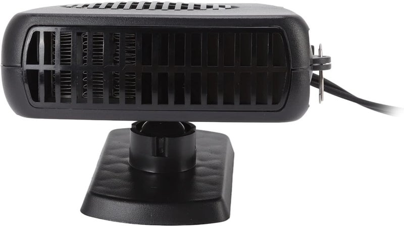 Car Heater Fan Electric 150W 24V with Heating and Cooling Function 360 Degree Rotation Fast Heat Dissipation for Cars Trucks Black ABS Material 12x13x8.2cm - Image 5