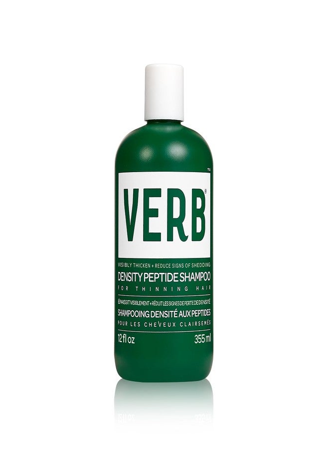 VERB Density Peptide Shampoo 12 fl oz - Visibly Thicken + Reduce Signs of Shedding- No Parabens or Harmful Sulfates - Image 1
