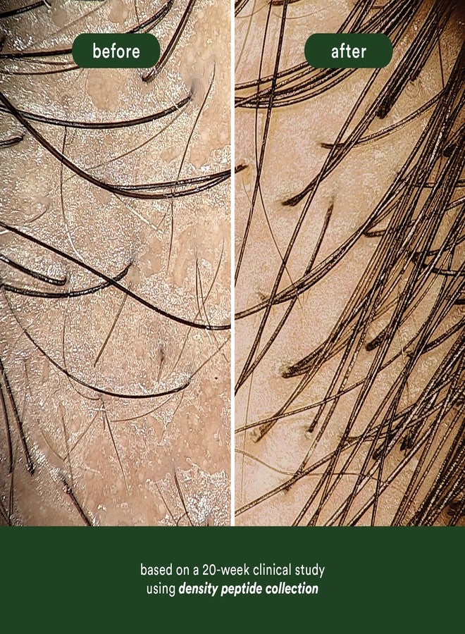 VERB Density Peptide Shampoo 12 fl oz - Visibly Thicken + Reduce Signs of Shedding- No Parabens or Harmful Sulfates - Image 4