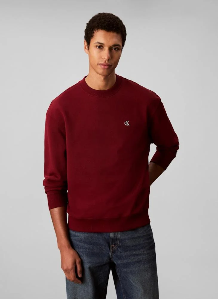 Calvin Klein Jeans Relaxed Monogram Sweatshirt