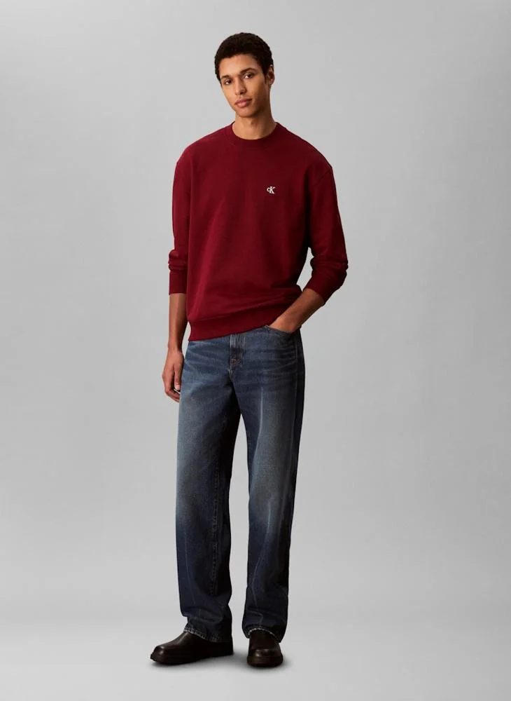 Calvin Klein Jeans Relaxed Monogram Sweatshirt