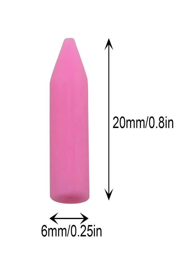 JCBIZ 8pcs Diamond Painting Wax (Pink x 4, White x 4) Diamond Painting Pen Replacement Wax Glue DIY Painting Glue - Image 4