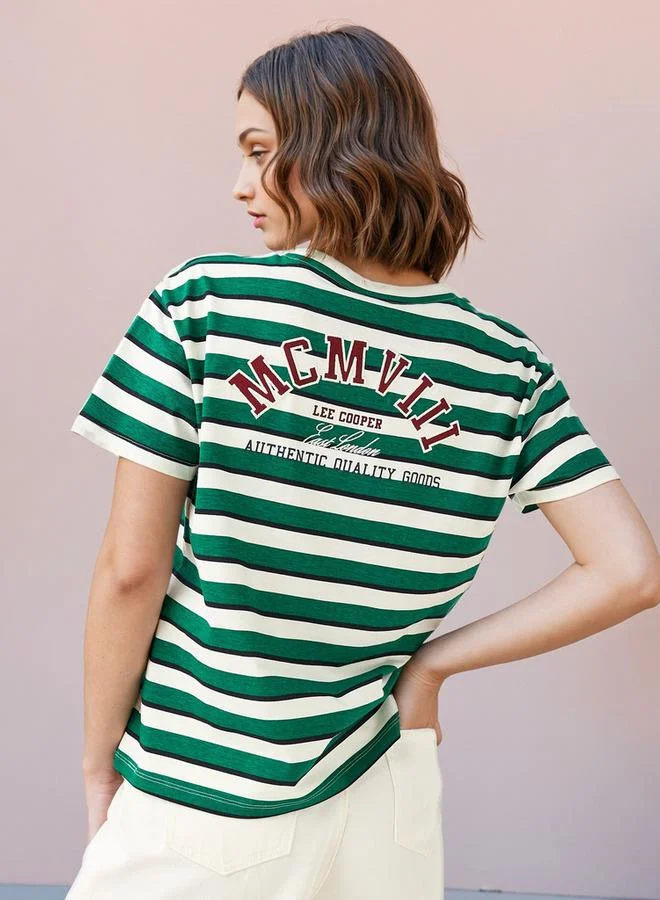 لي كوبر تي شيرت لي كوبر مخطط