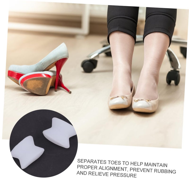 3 Sets Men Yoga Toe Separators Hallux Relief Foot Care Tool 5 Pairs Per Set - Image 4