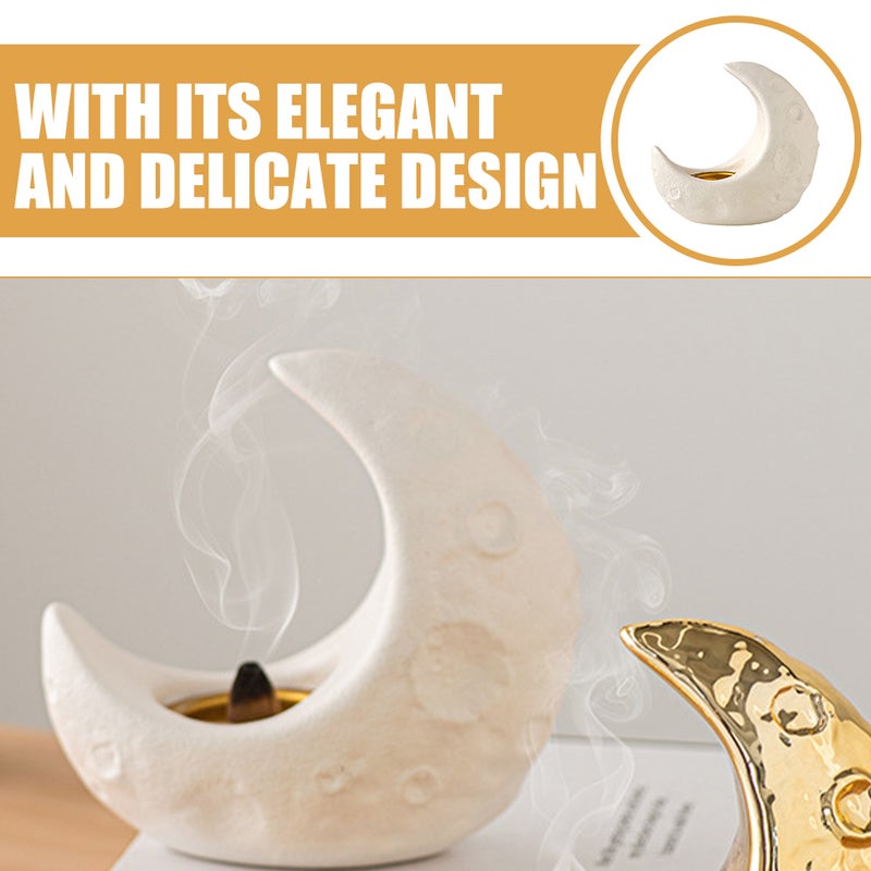 2pcs Desktop Incense Burner Shape Incense Holder Incense Furnace - Image 2
