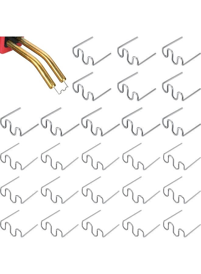 1000 قطعة من قضبان اللحام، أسلاك لحام لإصلاح مصدات السيارات، لوحات القيادة، حاملات المصابيح، حلقات بلاستيكية، مستلزمات بلاستيكية يومية، 0.8 مم (شكل موجة) - Image 1