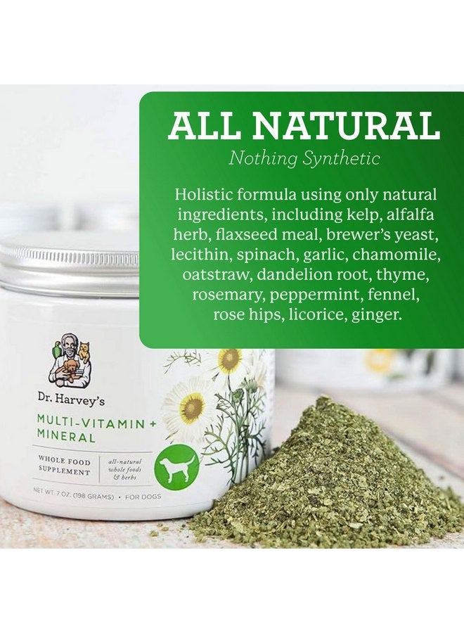 دي آر. هارفي مكمل غذائي متعدد الفيتامينات والمعادن من دكتور هارفي للكلاب (7 أونصات) - Image 1