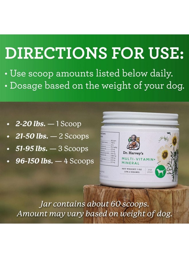 دي آر. هارفي مكمل غذائي متعدد الفيتامينات والمعادن من دكتور هارفي للكلاب (7 أونصات) - Image 4