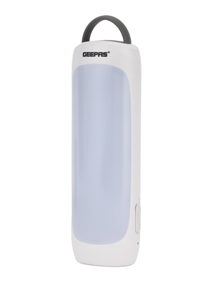 GEEPAS - Geepas Rechargeable Emergency Lantern With 1200 mAH Lithium Battery, Full Charge Indicator, 5 Hours Working Time, 30 Pcs 0.5 Watt LED, Charging Time 4-6 Hours - Image 1