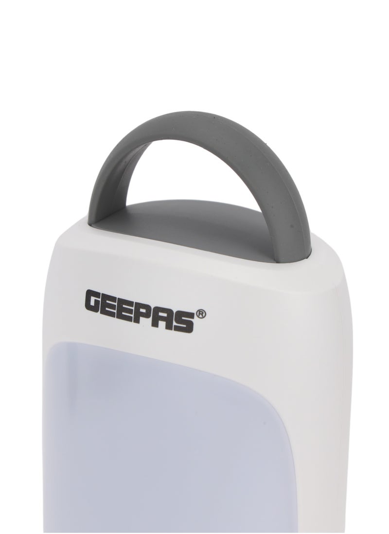 GEEPAS - Geepas Rechargeable Emergency Lantern With 1200 mAH Lithium Battery, Full Charge Indicator, 5 Hours Working Time, 30 Pcs 0.5 Watt LED, Charging Time 4-6 Hours - Image 1