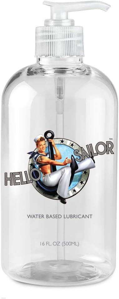 Hello Sailor مرحبًا بحار مزلق مائي 16 أونصة للرجال والنساء - Image 1