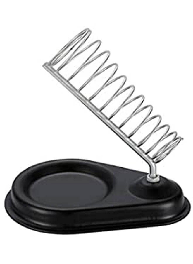 Mini Circular Soldering Solder Iron Metal Stand Holder Bracket Frame Base  - Image 1