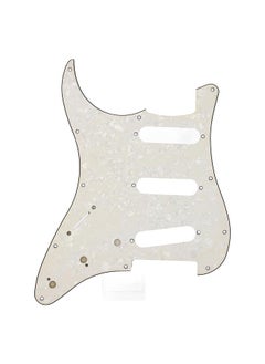 Thoraya Electric Guitar Pickguard PVC Front Pick Guard GSSS46 Replacement for ST SSS Guitars  - Image 1