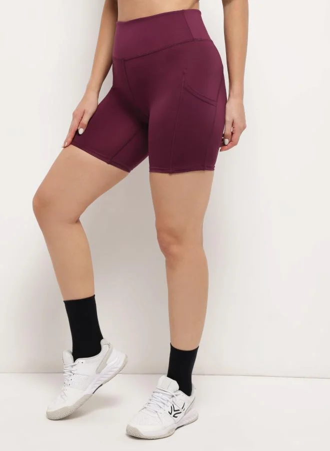 زيسي شورت ركوب دراجات نسائي - بنفسجي داكن