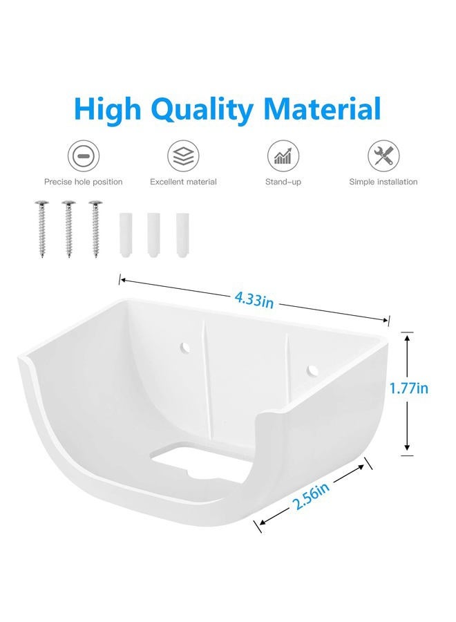 OkeMeeo Screwless Wall Mount for eero Pro 6 tri-Band mesh Wi-Fi 6 Holder, No Tools Required, Easy to Install, No Drilling, Strong VHB Adhesive Mount by HOLACA (2 Pack) - Image 4