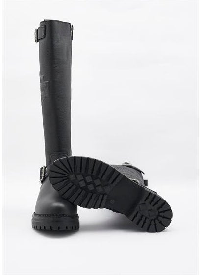 HARLEY DAVIDSON Trouble Women's Black Leather Boots  - Image 5