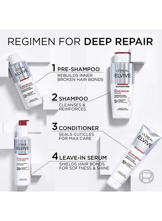 L'OREAL PARIS L'Oréal Paris Elvive Bond Repair Rescue Pre-Shampoo 200ml - Image 5