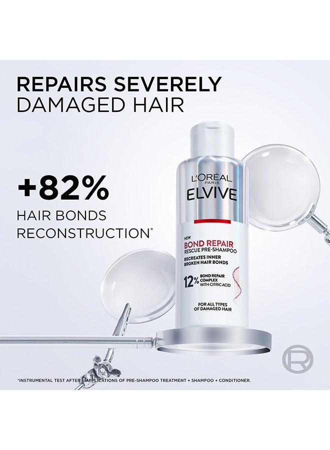 L'OREAL PARIS L'Oréal Paris Elvive Bond Repair Rescue Pre-Shampoo 200ml - Image 3