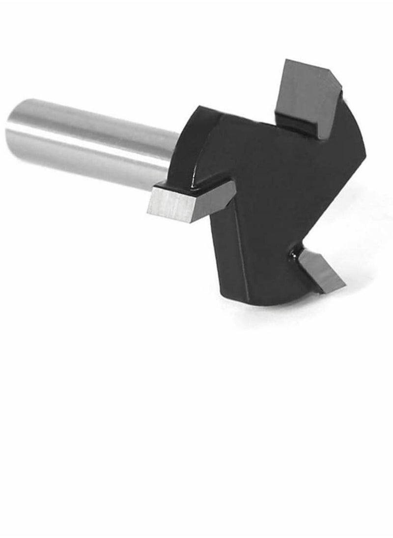Y&D - Wood Working Milling Cutter T Shaped Cnc Surfacing Bit Planer High Speed Steel Hole Saw Punching Tool (6 mm Shank) - Image 1