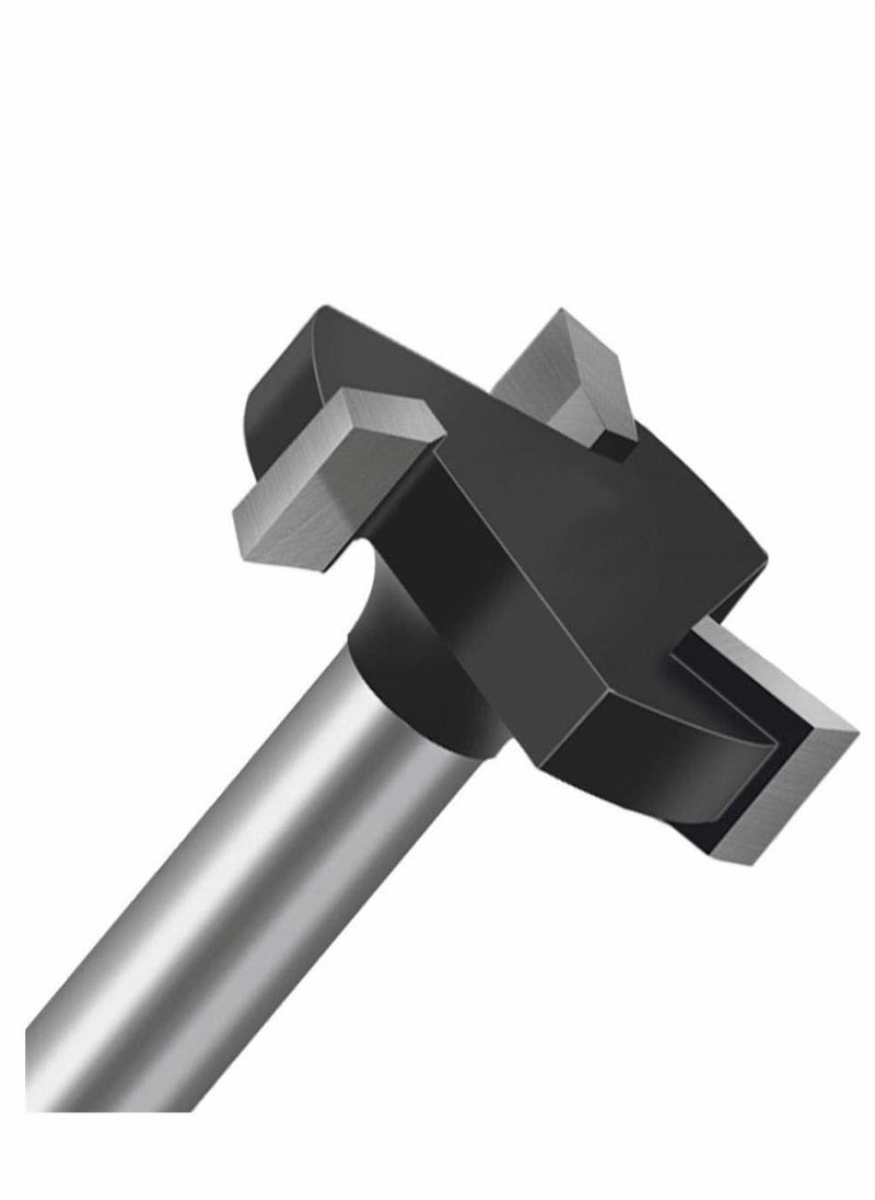 Y&D - Wood Working Milling Cutter T Shaped Cnc Surfacing Bit Planer High Speed Steel Hole Saw Punching Tool (6 mm Shank) - Image 1