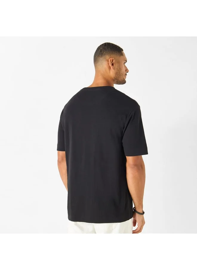 Iconic Iconic Textured Oversized T-shirt