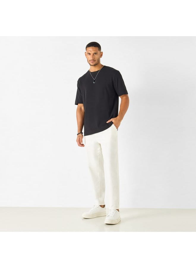 Iconic - Iconic Textured Oversized T-shirt - Image 1