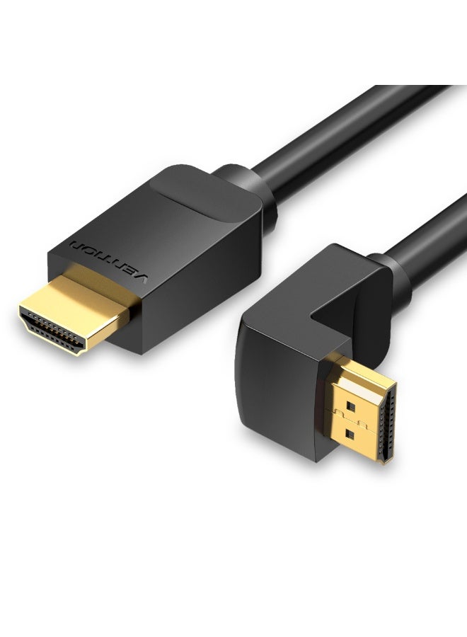 VENTION HDMI Right Angle  Cable 270 Degree Black Model - Image 1