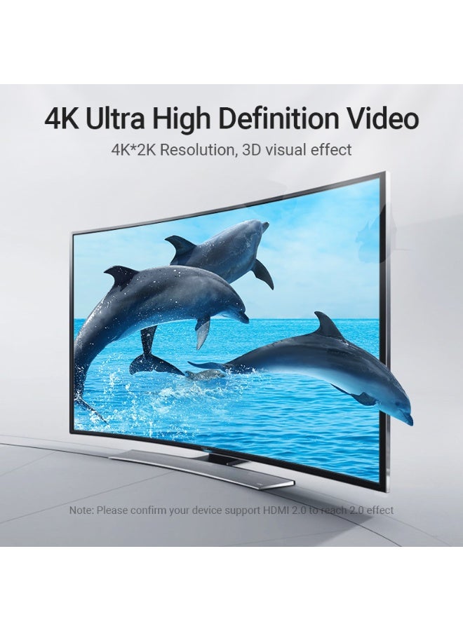 VENTION HDMI Right Angle  Cable 270 Degree Black Model - Image 4