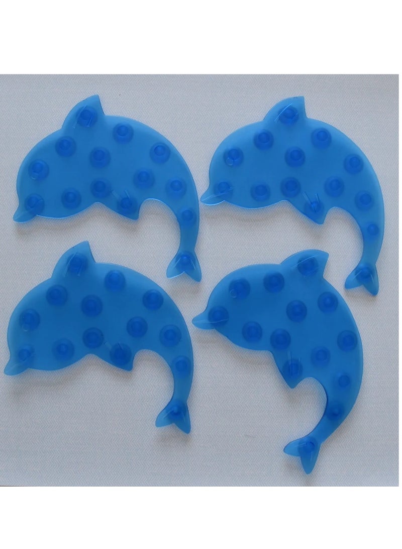 HomePro Dolphin Mini Bath Mats 4pcs Full Funny - Image 3