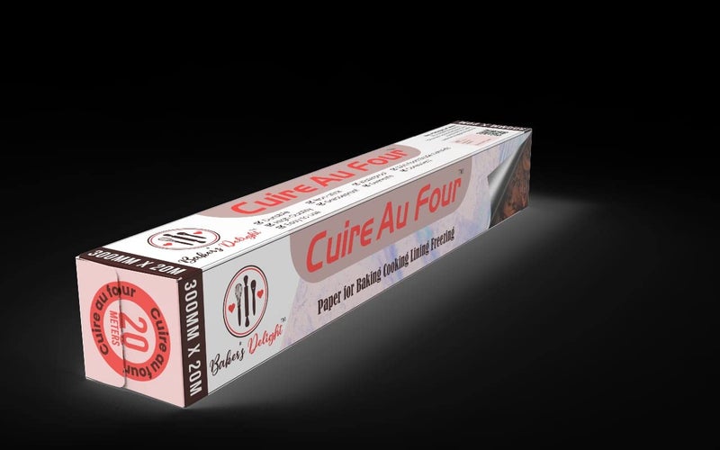 Cuire Au Four Multipurpose Food Wrapping Paper | Food Wrapping Paper ROLL | Paper Foil| Paper WRAP | (Pack of 2) - Image 3