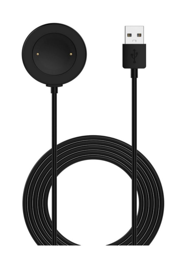 1PC Smart Watch Charger for Huawei/Honor Watch GS 3 & GS3 Sport USB Charging Dock with Fast Charging, Multi-Protection (Short-Circuit/Overvoltage/Overload),Cable for Travel Office Car black  - Image 3