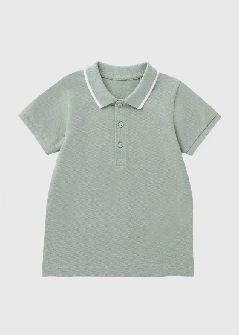 Matalan Boys Sage Casual Polo Shirt