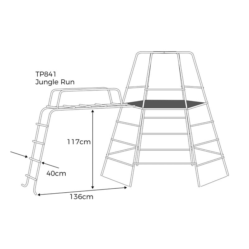 TP Jungle Run Accessory for Explorer Climber, Blue - Image 5