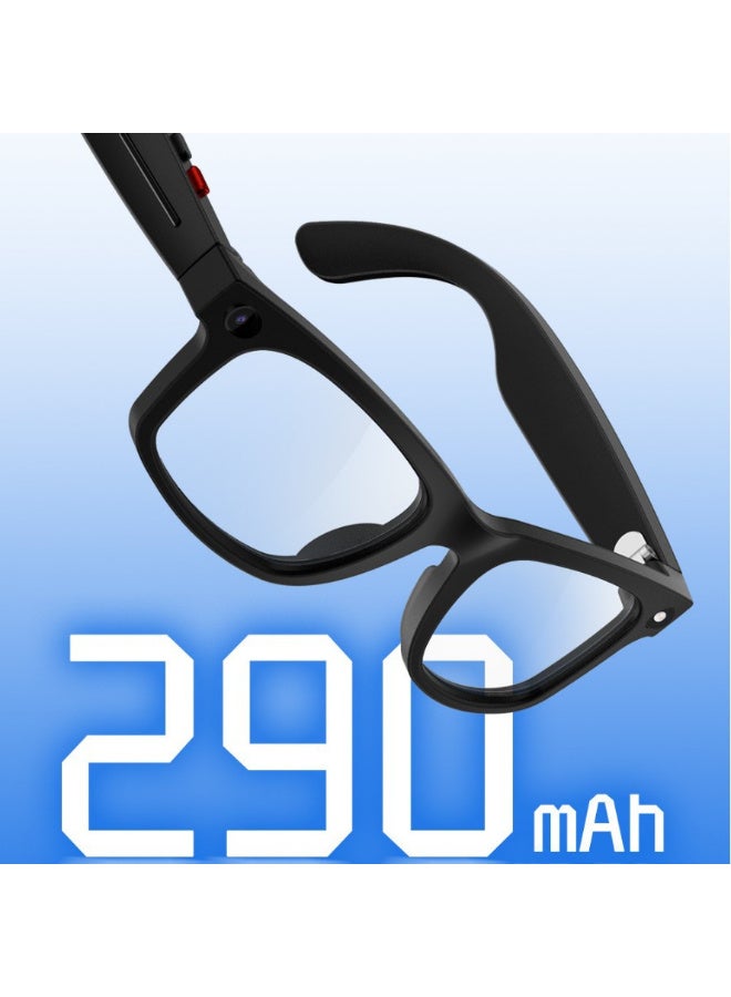 ZESITH S2 AI Smart Glasses, AI Translation, Real-Time Interpretation, AI Image Recognition, HD Video Recording, Black - Image 2