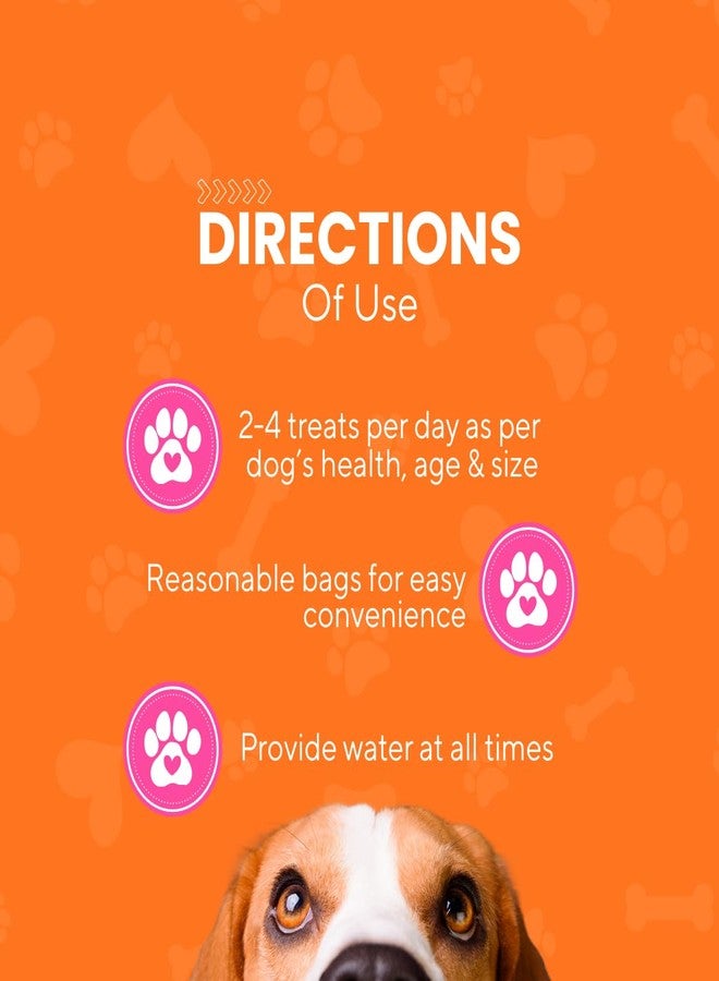 PLUSHPAWS مكافآت نقانق الدجاج للكلاب من بلاش باوز | وجبات خفيفة غنية بالبروتين، طرية ولذيذة للتدريب | مع التورين والليسين وفيتامين سي | مكافآت صحية للكلاب 15 غرام × 5 (عبوة من 6 قطع = 30 نقانق) - Image 5
