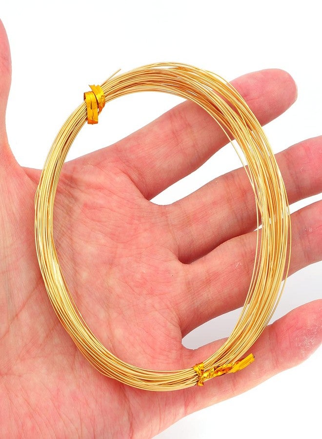 BEADIA 18K Gold Plated Wire 0.4mm 10 Meters Bead Cord for Bracelet Necklace Charm Beading Jewelry Making Findings - Image 3
