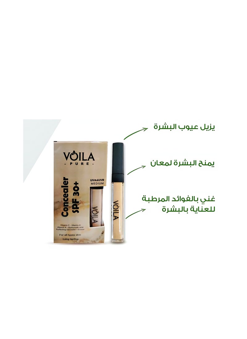 Voila Voila Pure Concealer SPF 30+ 15 ml / Medium Coverage  - Image 4
