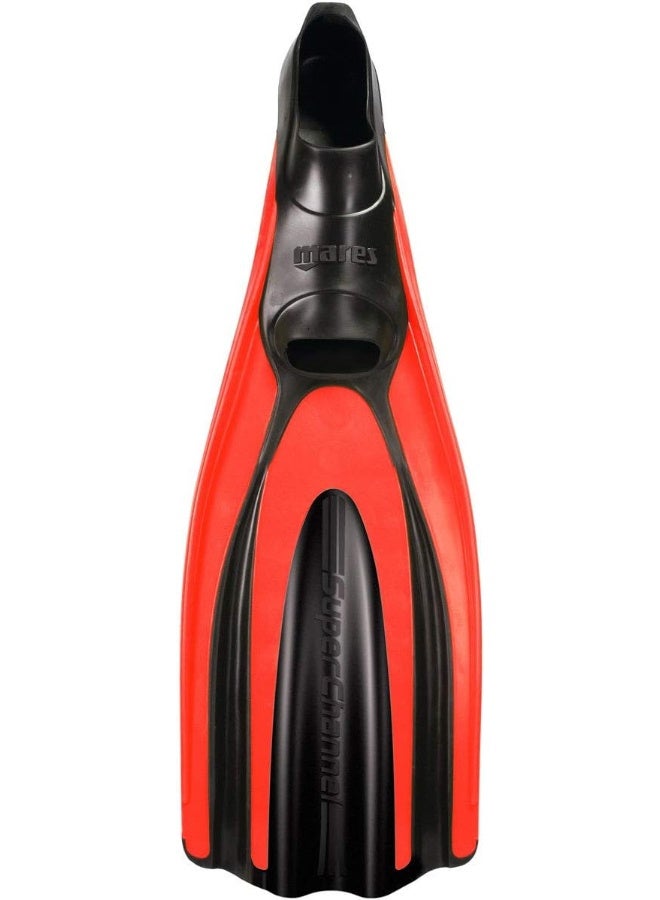 Mares AVANTI SUPERCHANNEL FULL Scuba Diving Flippers Unisex-Adult 36 Blue - Image 5