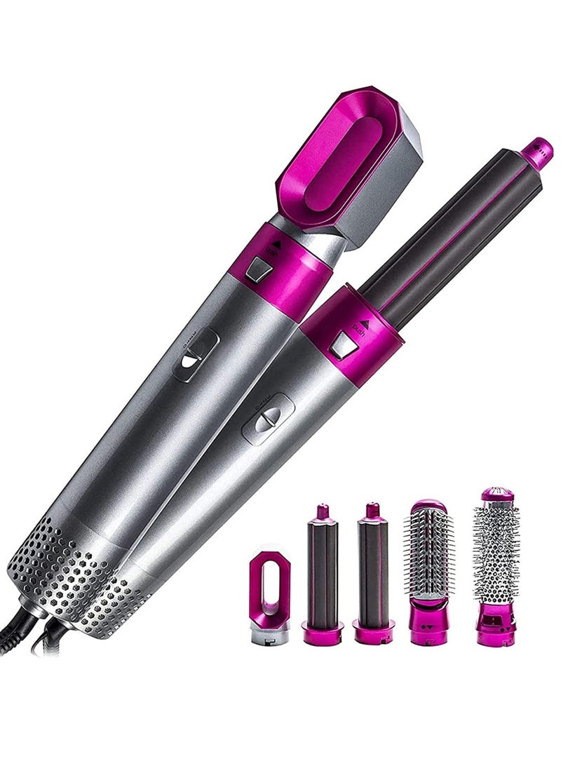 5 in 1 Multifunctional Hot Air Styler Hair Brush - Image 1