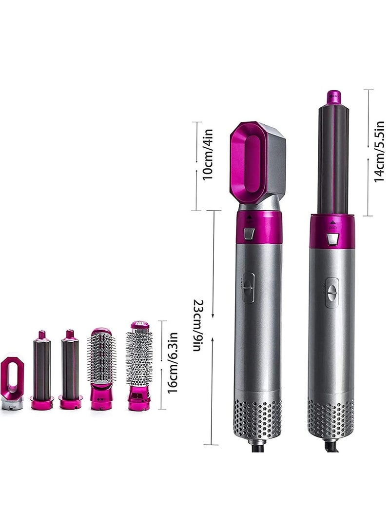 5 in 1 Multifunctional Hot Air Styler Hair Brush - Image 2
