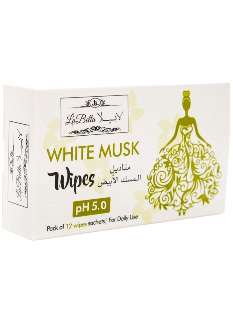 Intimate Wipes With White Musk - 12 Pieces - pzsku/Z94CF2B3EF92351453F3CZ/45/_/1729270658/18b6f71a-4add-4259-922c-33f81f020319