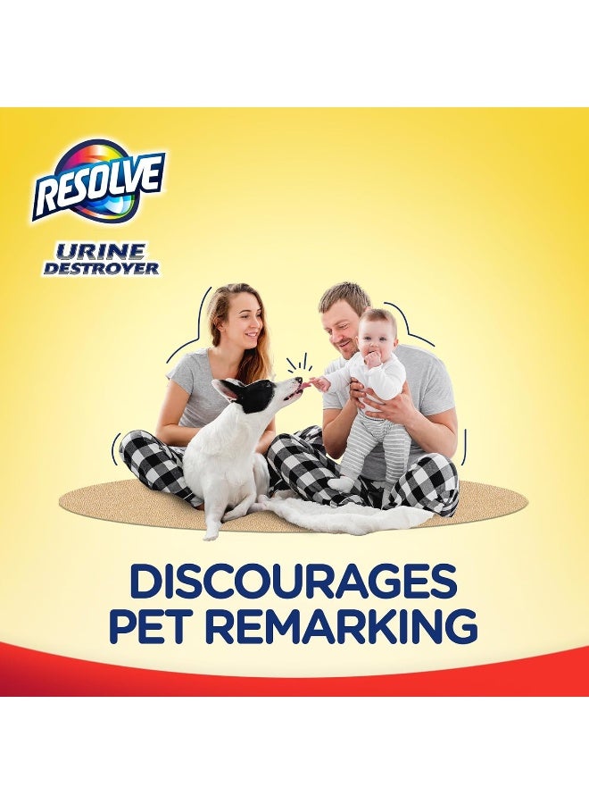 Resolve Carpet Concentrate for Steam Urine Destroyer, Carpet Cleaner Solution, Carpet Cleaner, Pet Stain and Odor Remover, 60 Fl Oz - Image 5