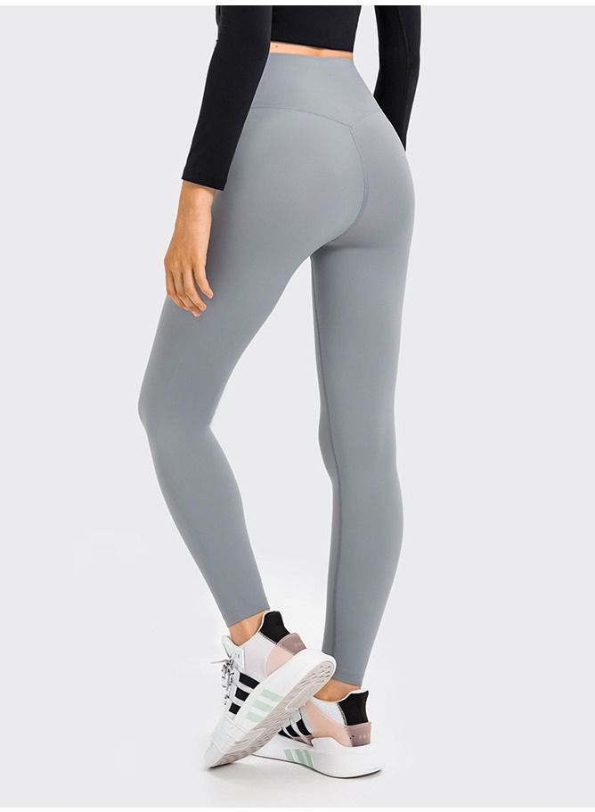 Loquat High waist Hip stretch of fitness Yoga Movement pants Straight and Tight  - Image 2
