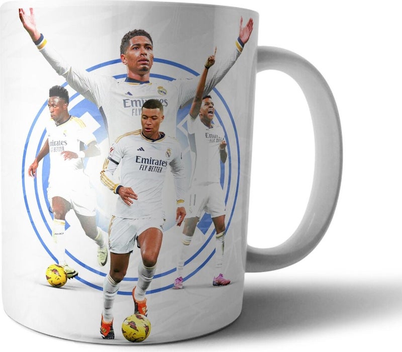 Kylian Mbappe Real Madrid Trophy Glass Model 3