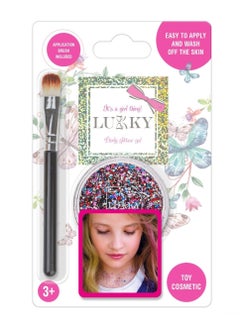 LUKKY Lukky Body Glitter Gel with Brush - Color Mix 25ml  - Image 1