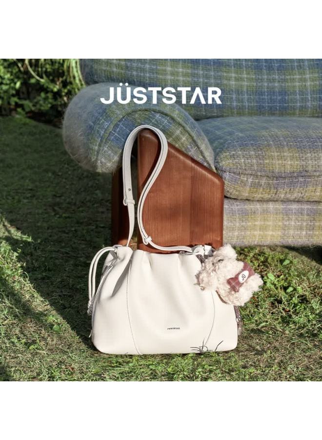 Just Star Women's Wanderer Bag New Luxury Large Capacity Shoulder Crossbody Commuter Tote Birthday Gift For Women - Image 3