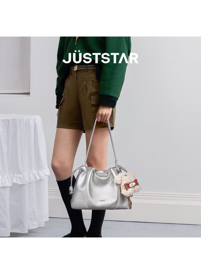 Just Star Women's Wanderer Bag New Luxury Large Capacity Shoulder Crossbody Commuter Tote Birthday Gift For Women - Image 1